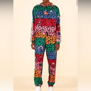 Adidas x Farm Rio Hoodie and Joggers tracksuit